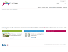 Tablet Screenshot of godrejvietnam.com